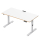 Biurko gamingowe Ultradesk Pulsar (Białe) (elektryczna regulacja)